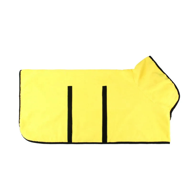 Quick-Dry Dog Bathrobe Towel