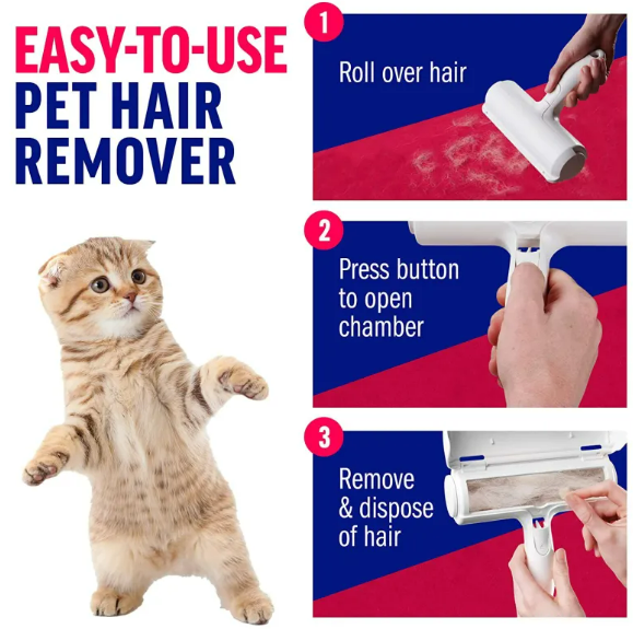Reusable Pet Hair Remover Roller