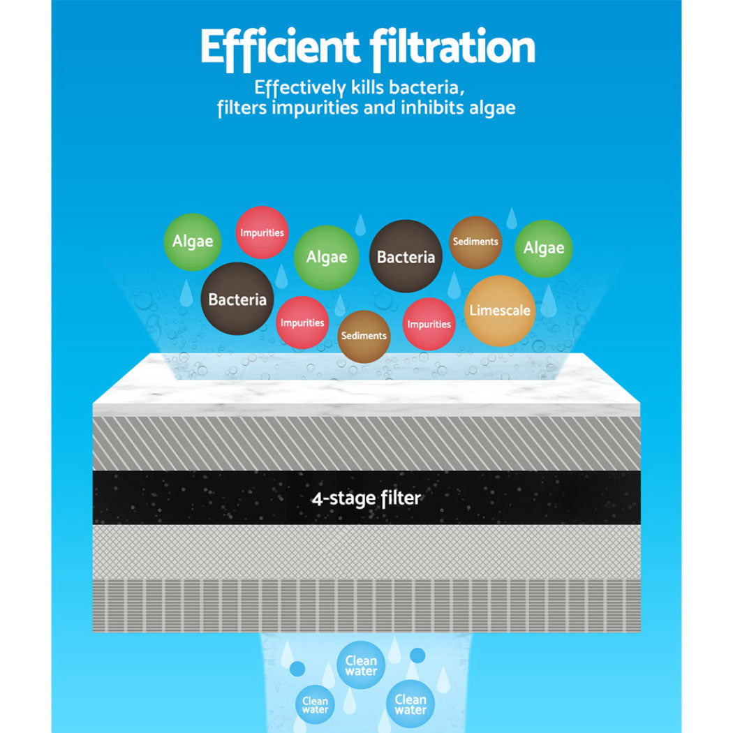 1250L/H External Aquarium Canister Filter