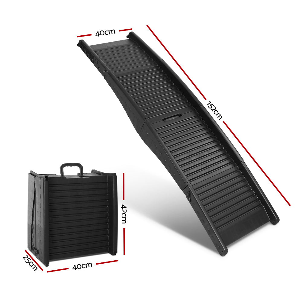 Foldable Non-Slip Dog Ramp for Cars & SUVs