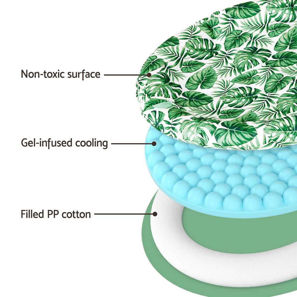 Round Gel Cooling Mat for Dogs & Cats – Large