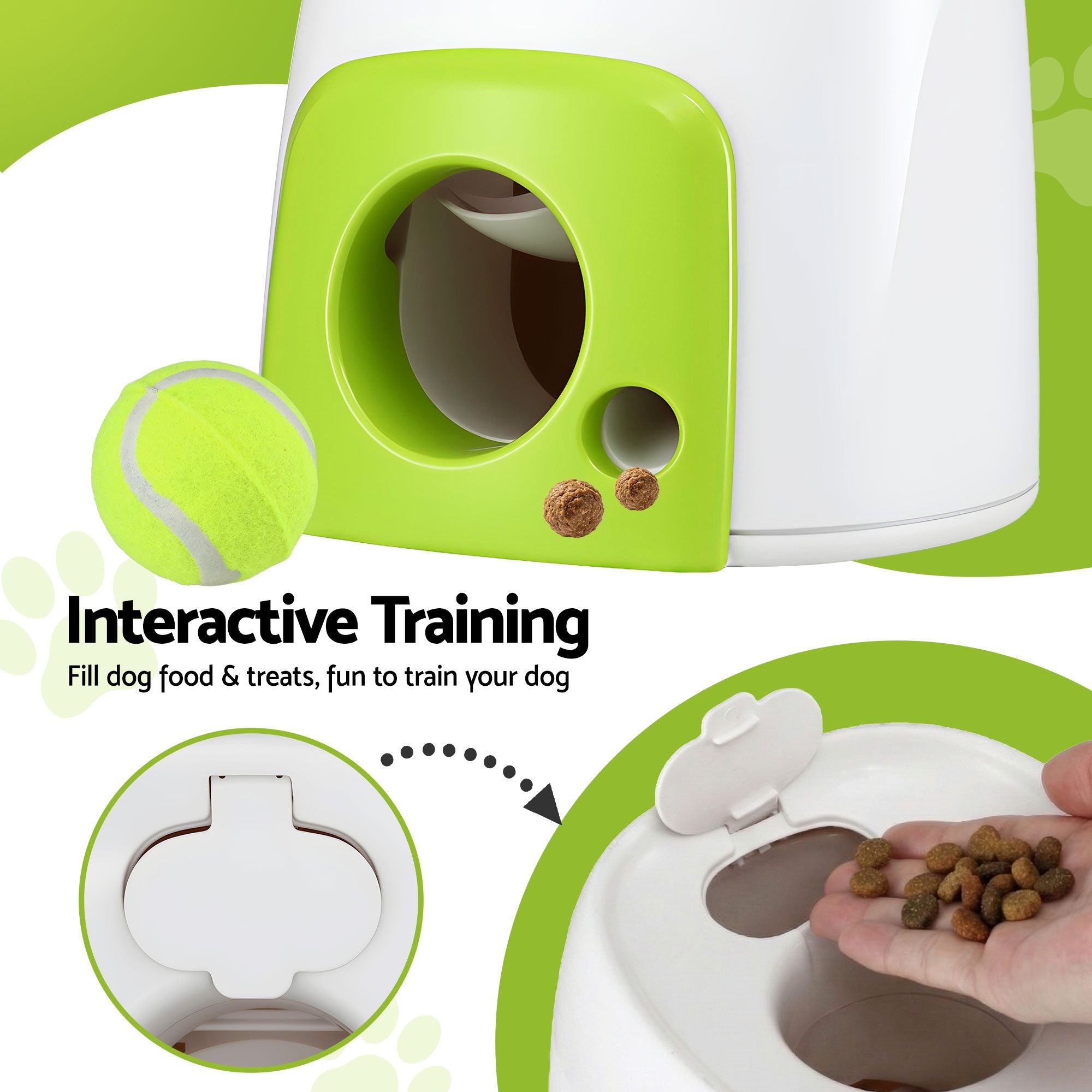 i.Pet 2-in-1 Dog Treat & Ball Dispenser