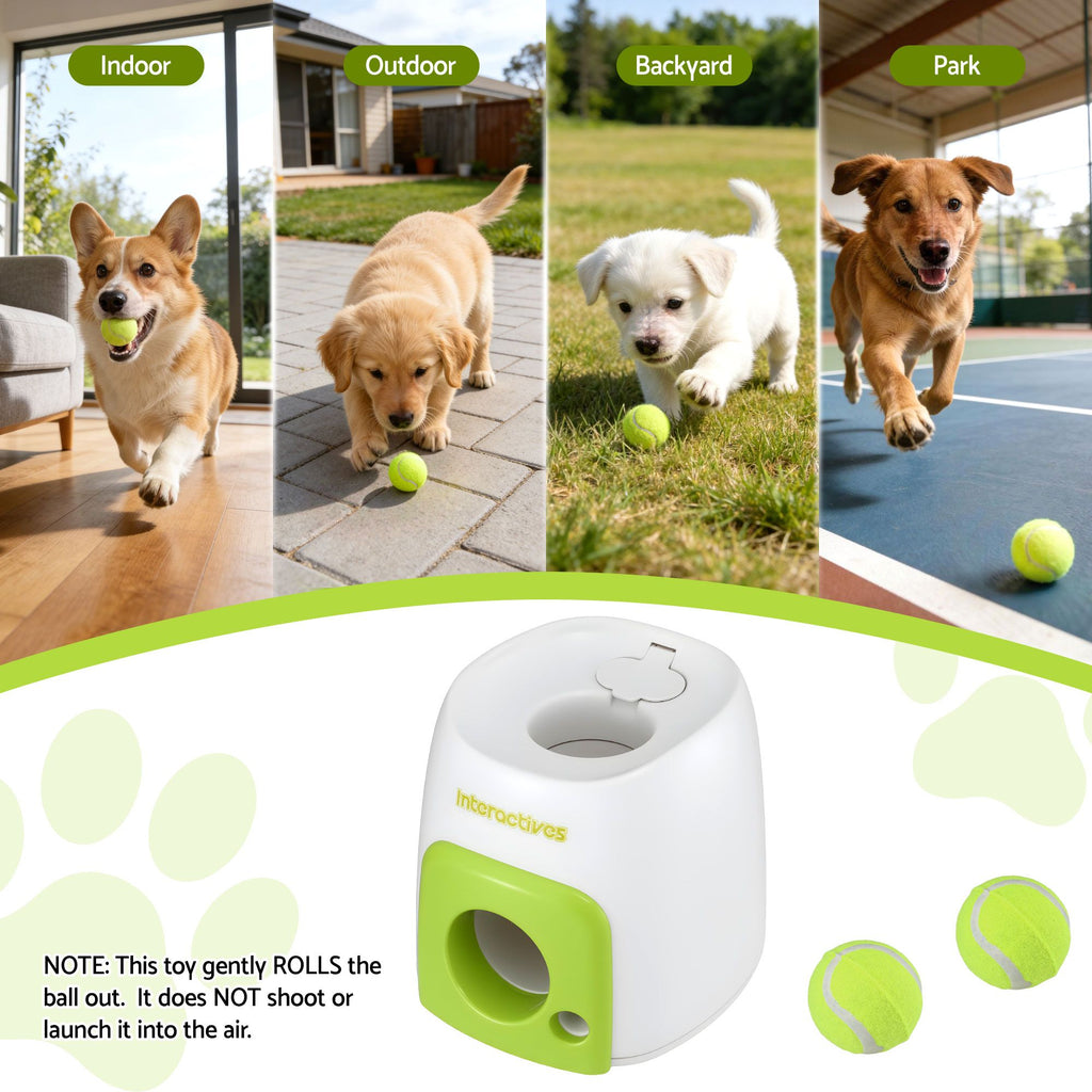 i.Pet 2-in-1 Dog Treat & Ball Dispenser