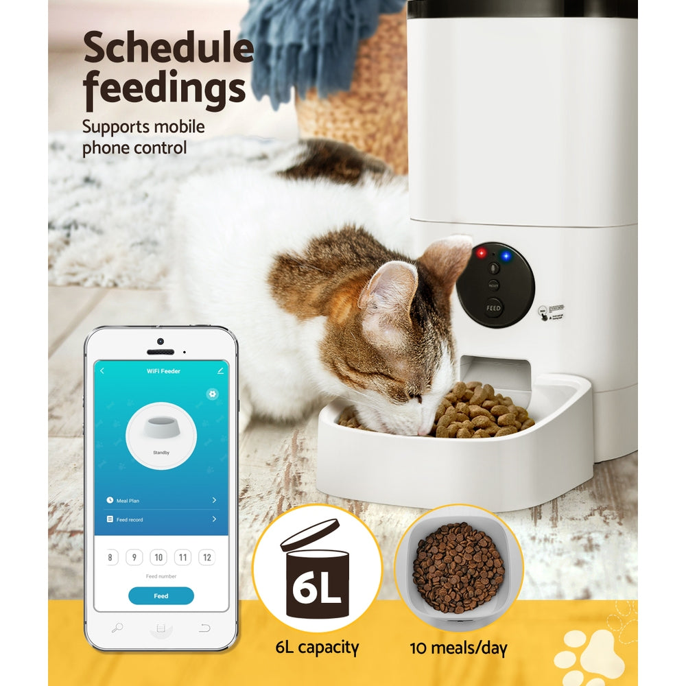 6L Wi‑Fi Automatic Pet Feeder