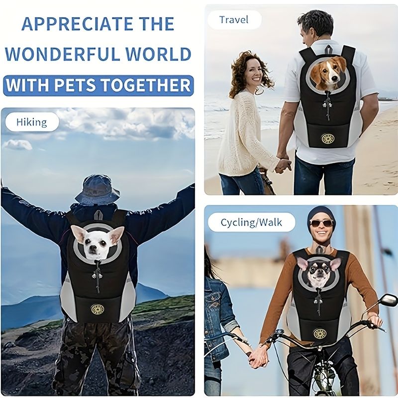 Hands-Free Small-Dog Carrier Backpack