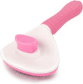 Self-Cleaning Deshedding Brush – Pink