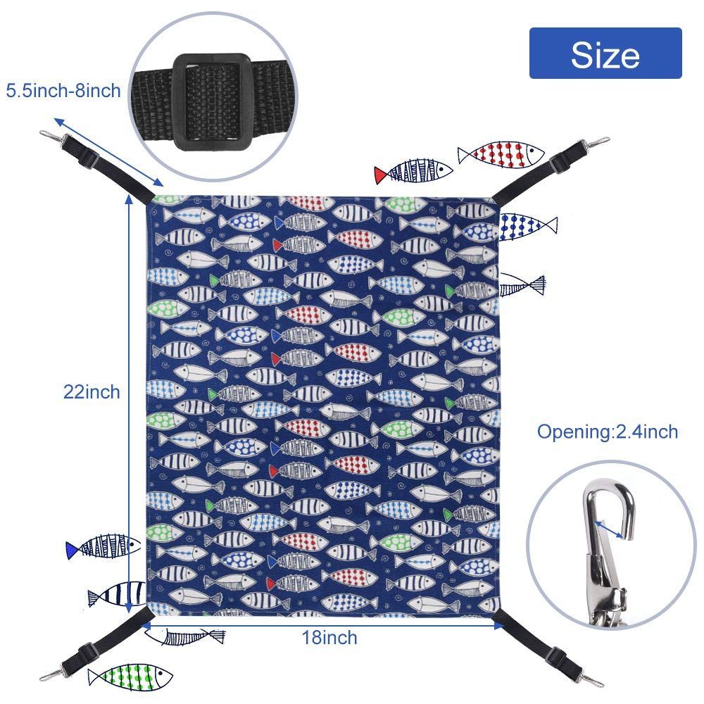Adjustable Reversible Cat Hammock