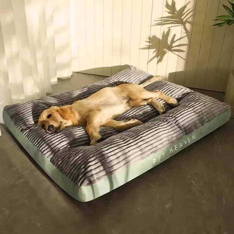 Warm Washable Dog Bed – Grey, Medium