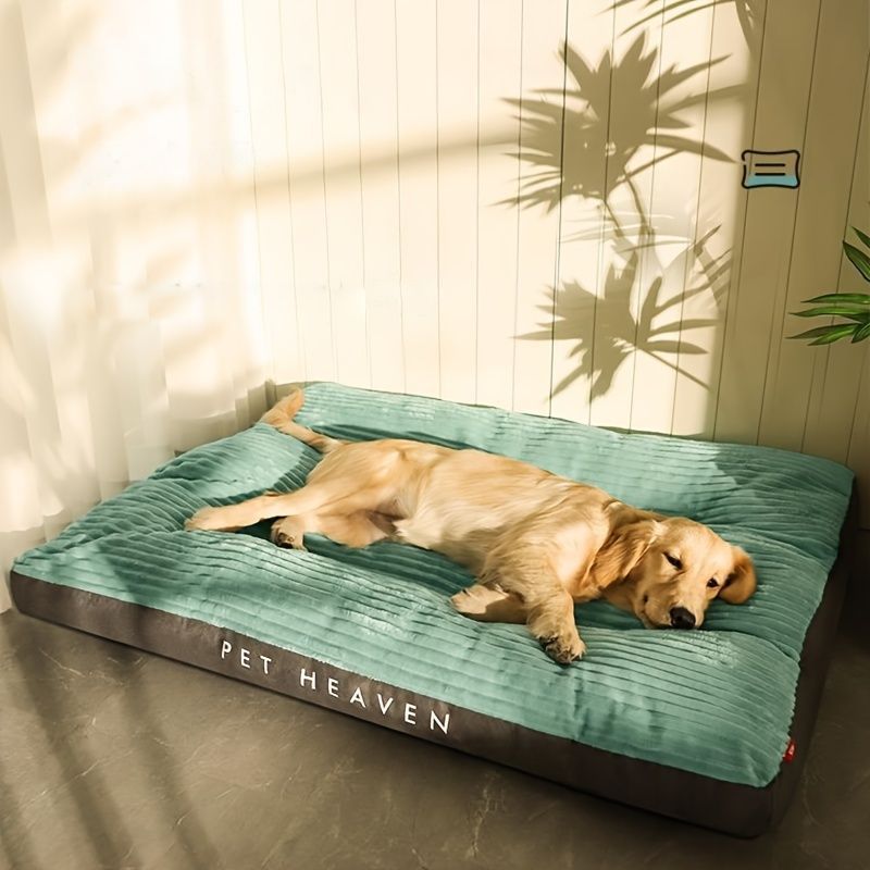 Warm Washable Dog Bed – Grey, Medium