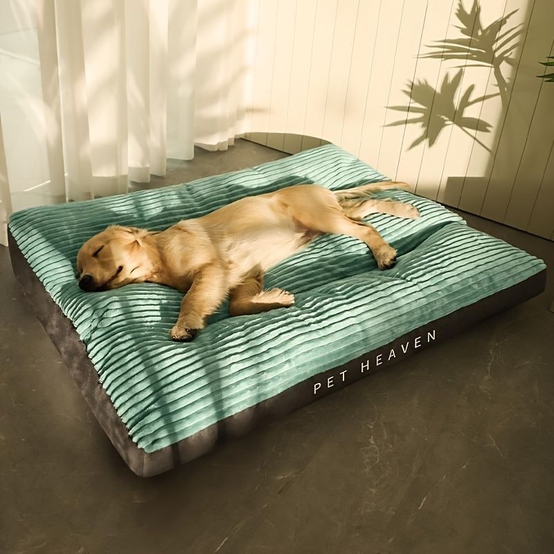 Warm Washable Dog Bed – Grey, Medium