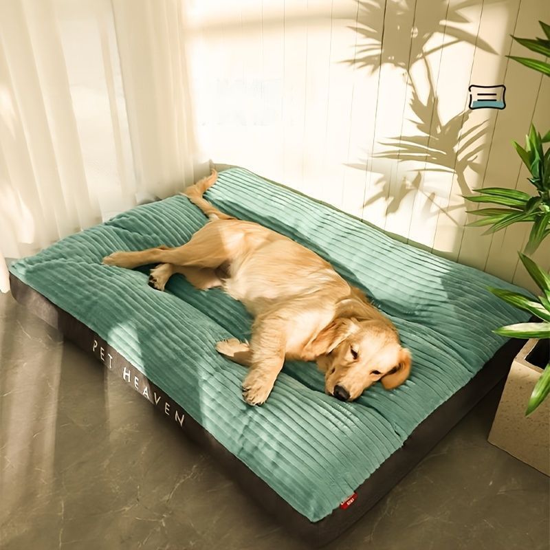 Warm Washable Dog Bed – Grey, Medium