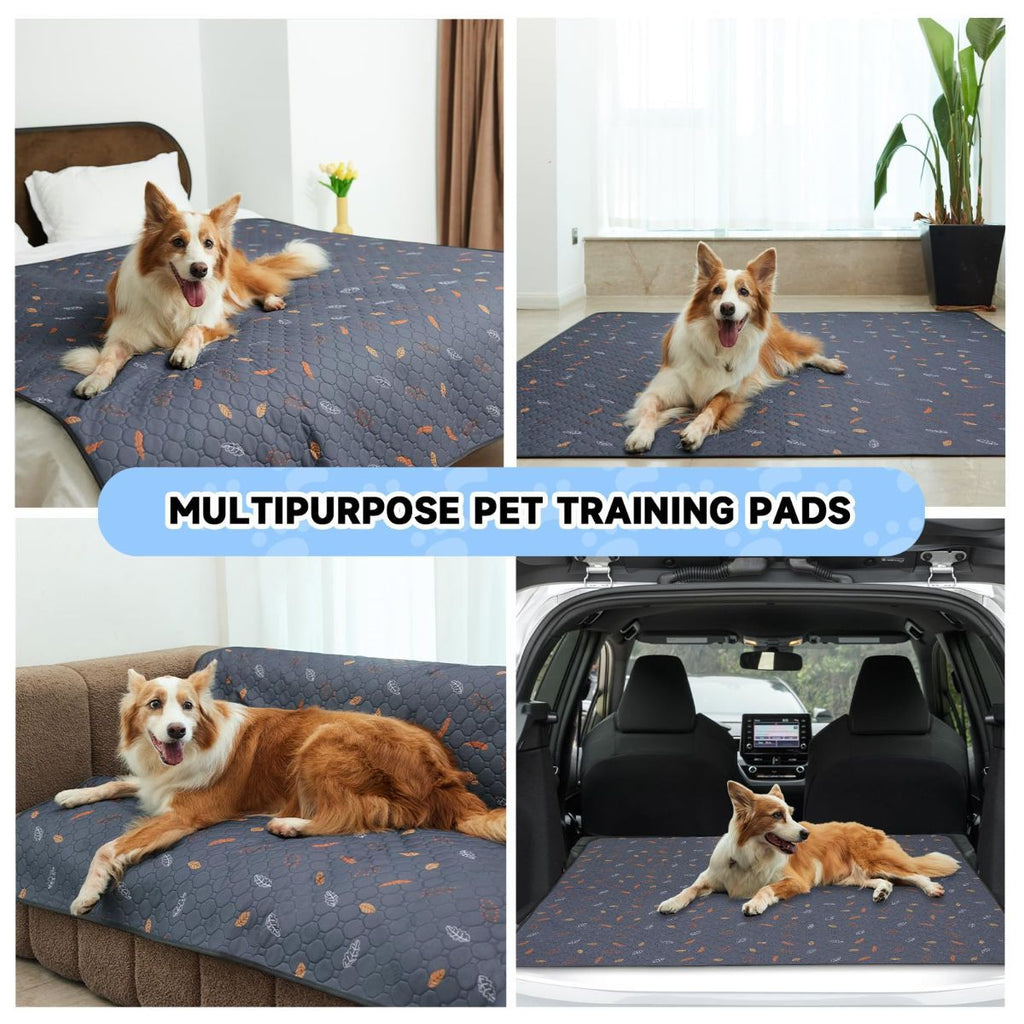 2-Pack Reusable Puppy Training Pads – 45x60cm