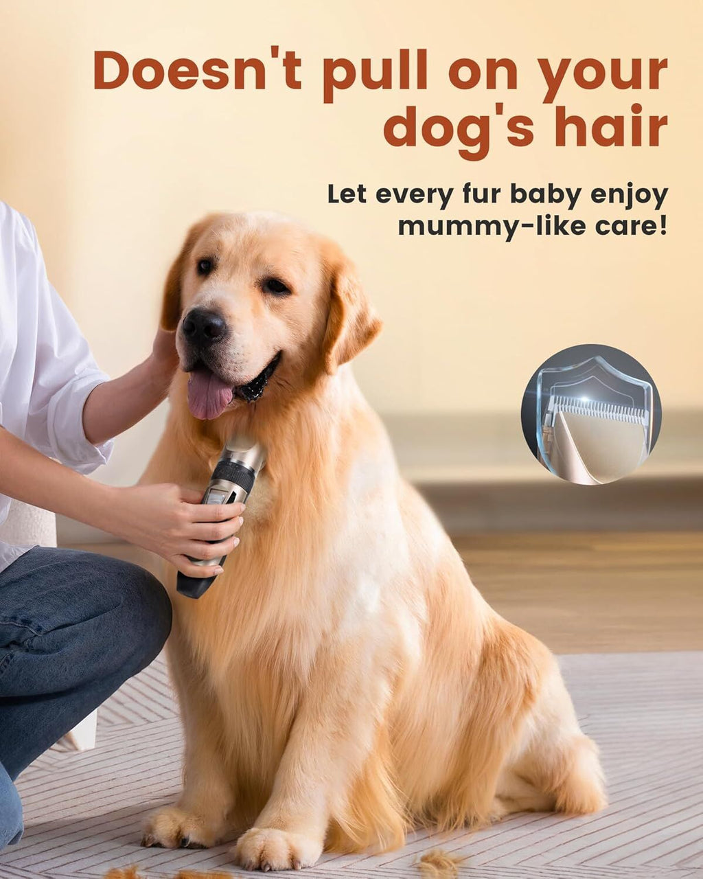 Professional Rechargeable Pet Grooming Clippers