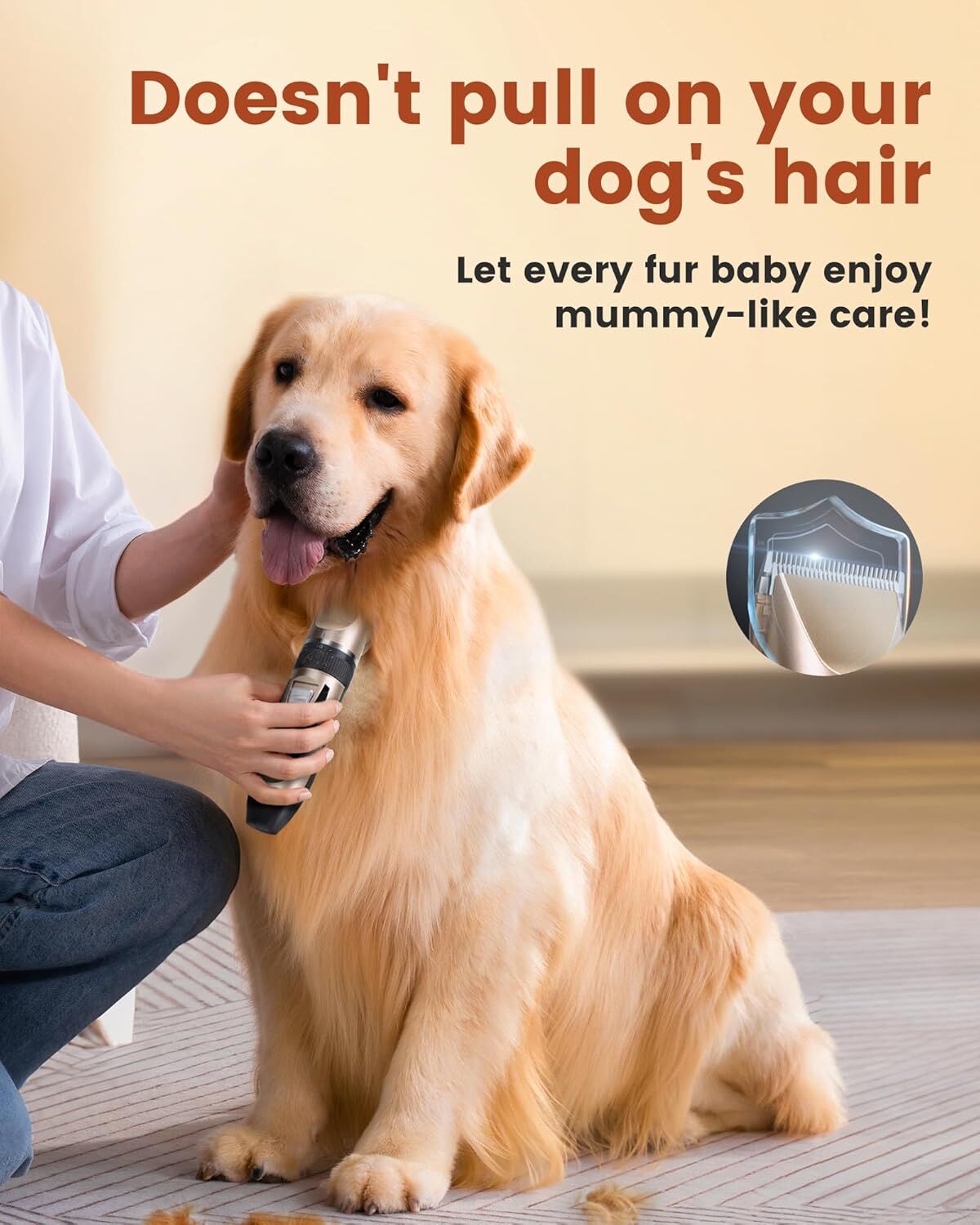 Professional Rechargeable Pet Grooming Clippers