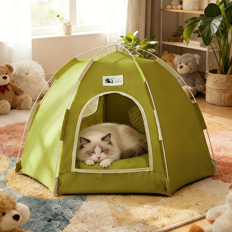 Foldable Cat Hideaway Tent