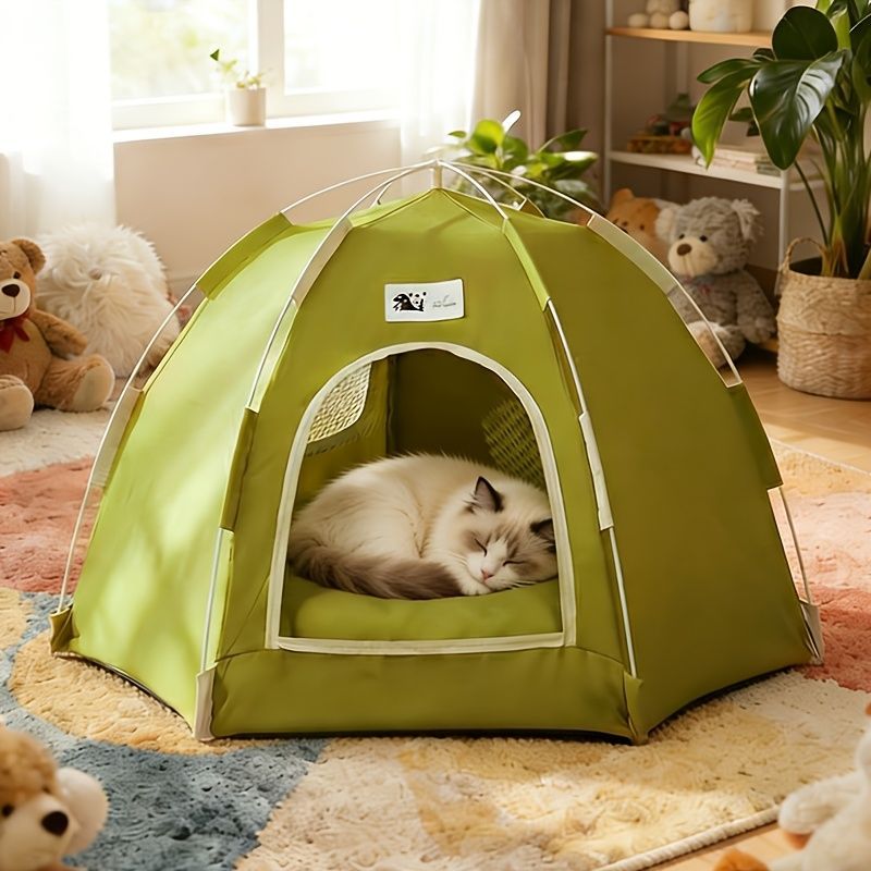 Foldable Cat Hideaway Tent