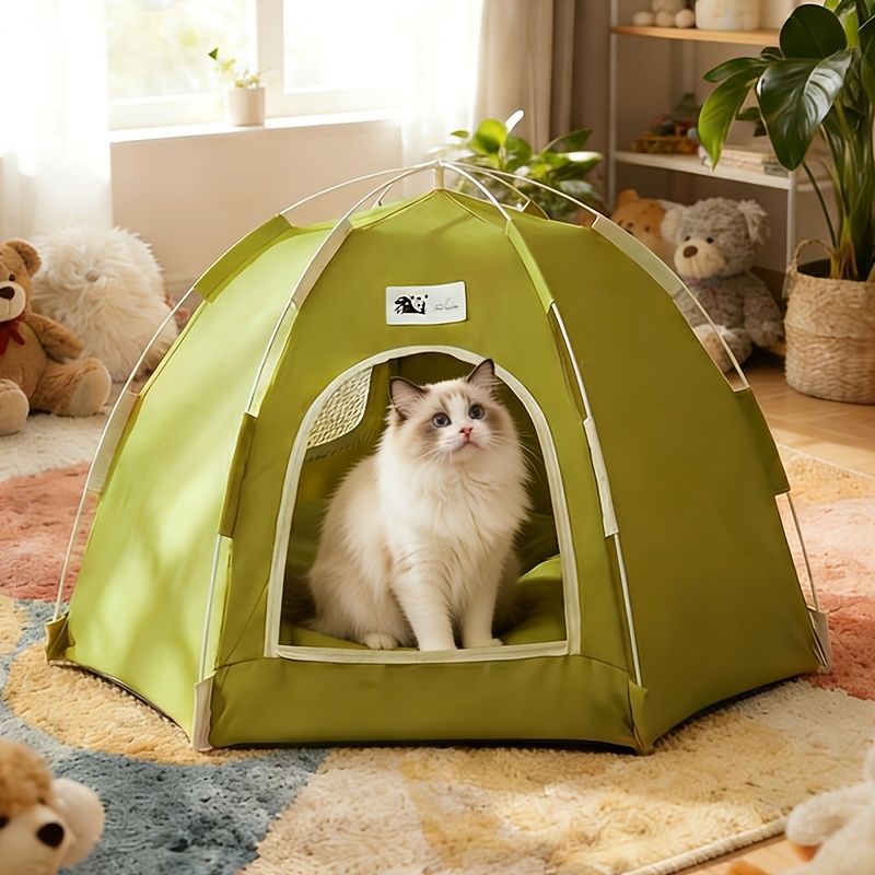 Foldable Cat Hideaway Tent