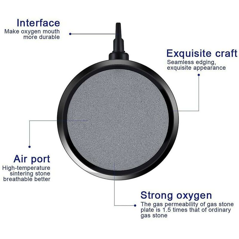 Fine-Bubble Aquarium Air Diffuser
