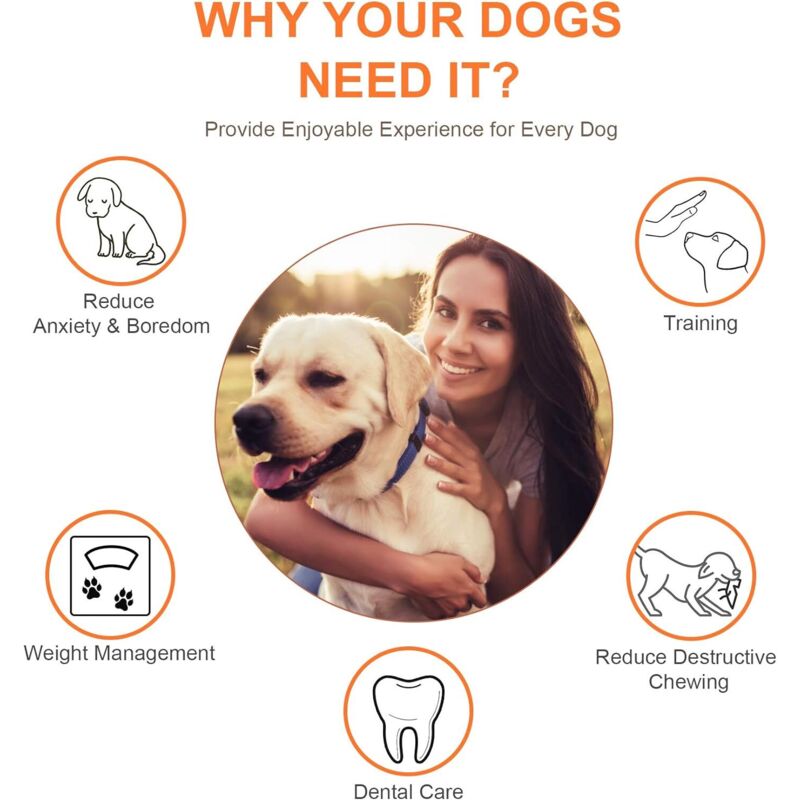 2-Pack Durable Dental Chew Rings