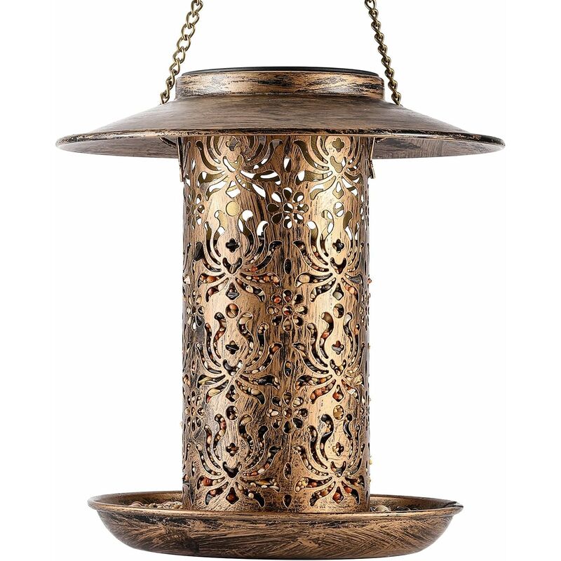 Waterproof Solar Lantern Bird Feeder