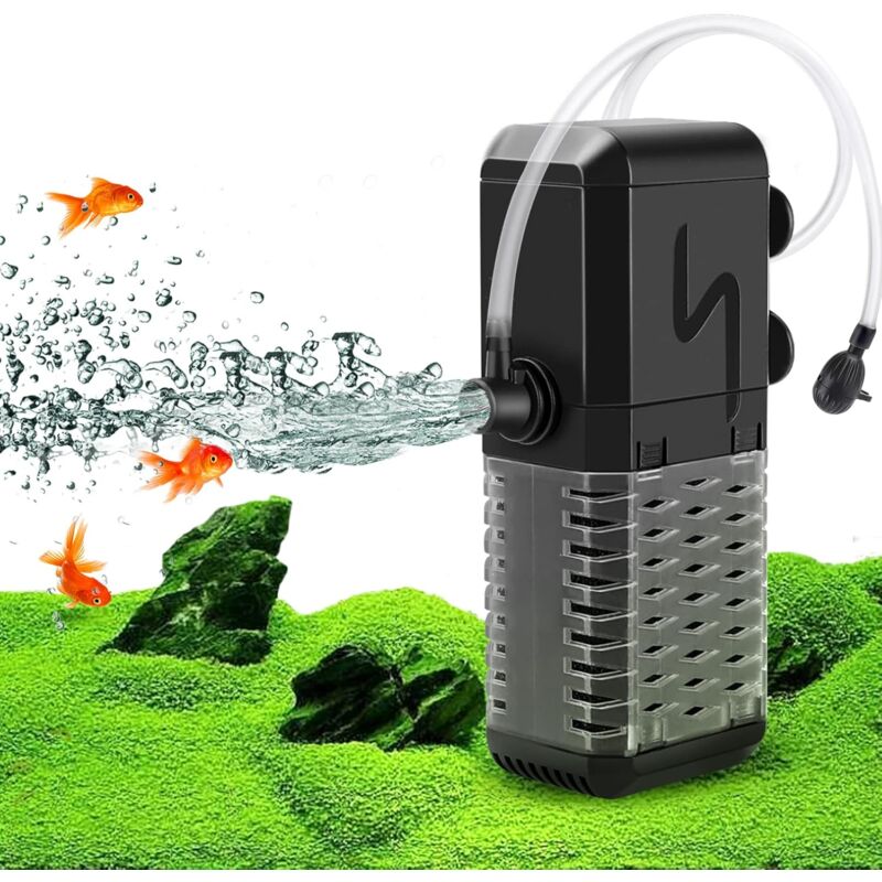 600L/H Ultra-Quiet Internal Aquarium Filter