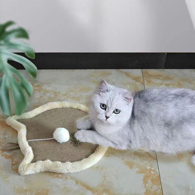 High-Density Cardboard Cat Scratcher Bed