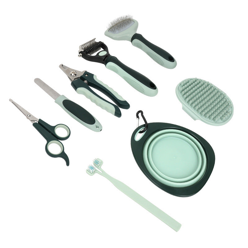8-in-1 Portable Pet Grooming Kit