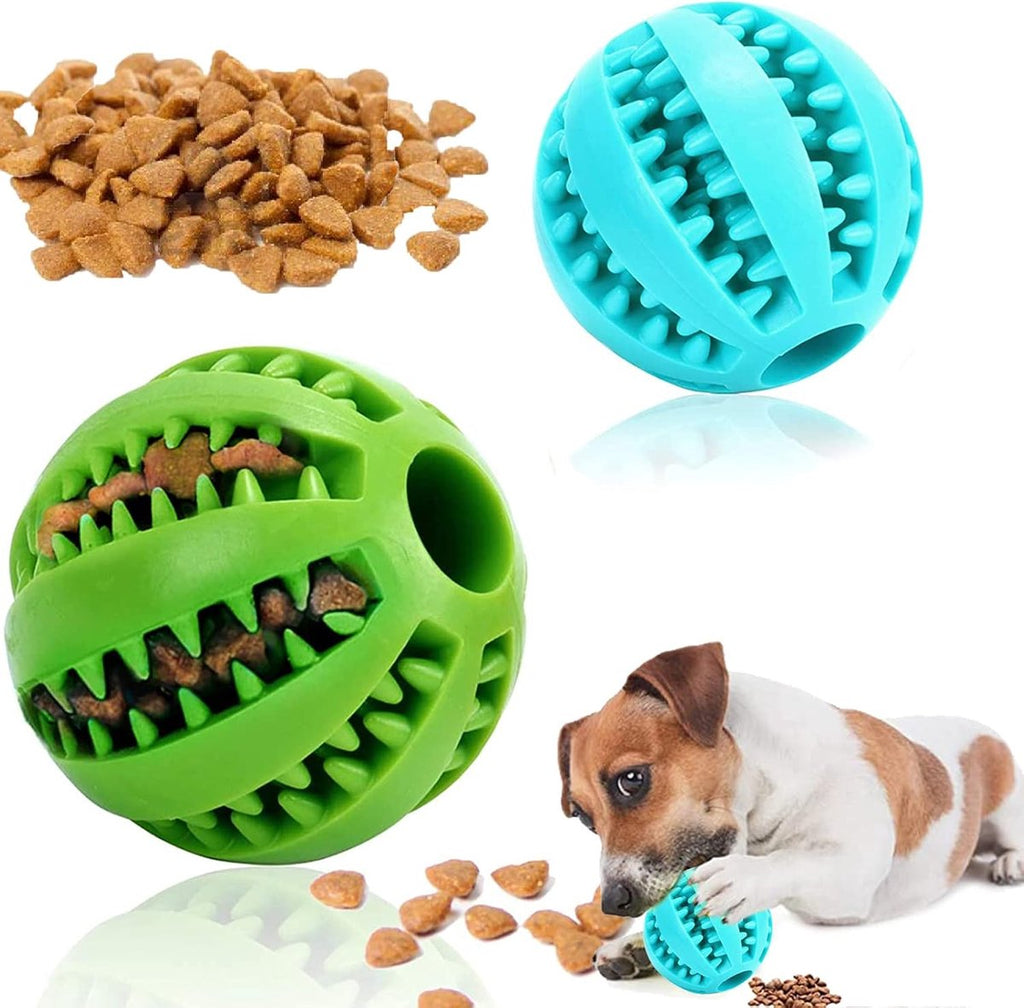2-Pack Treat Dispensing Dog Balls
