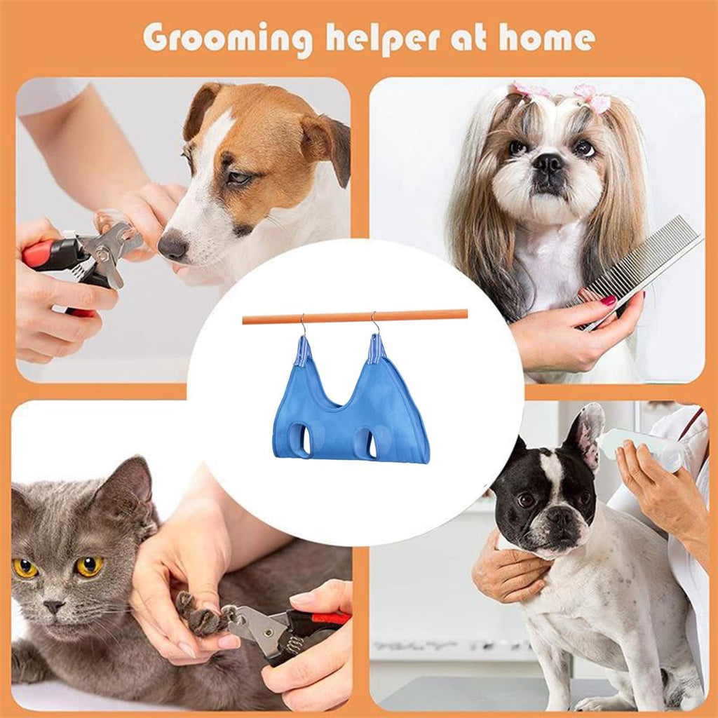 11-Piece Pet Grooming Hammock Kit – Small