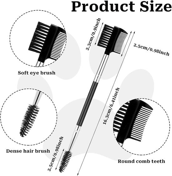 2-Piece Tear-Stain Grooming Comb Set