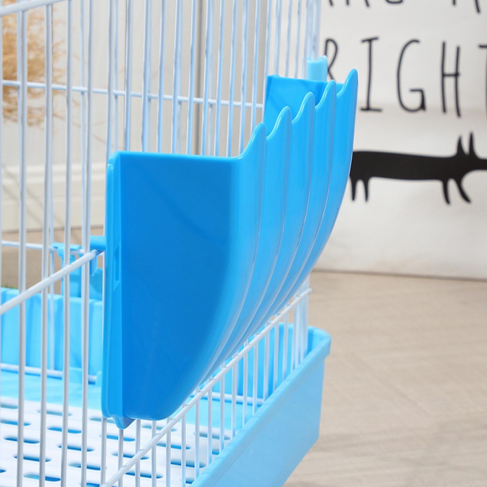 Hanging Rabbit Hay Feeder – Light Blue