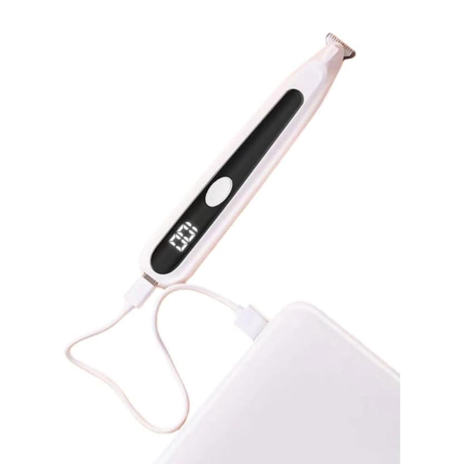 USB Precision Pet Trimmer – White