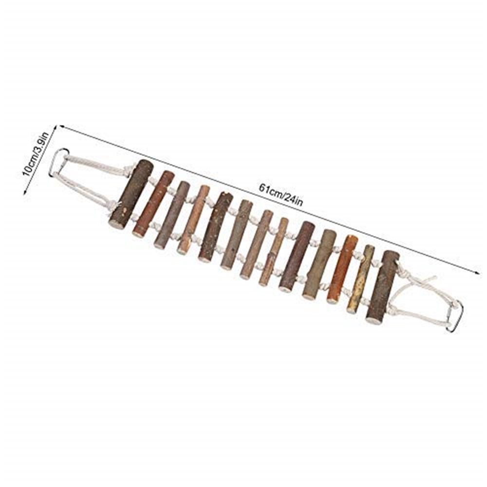 Wooden Rope Ladder for Birds – 60cm