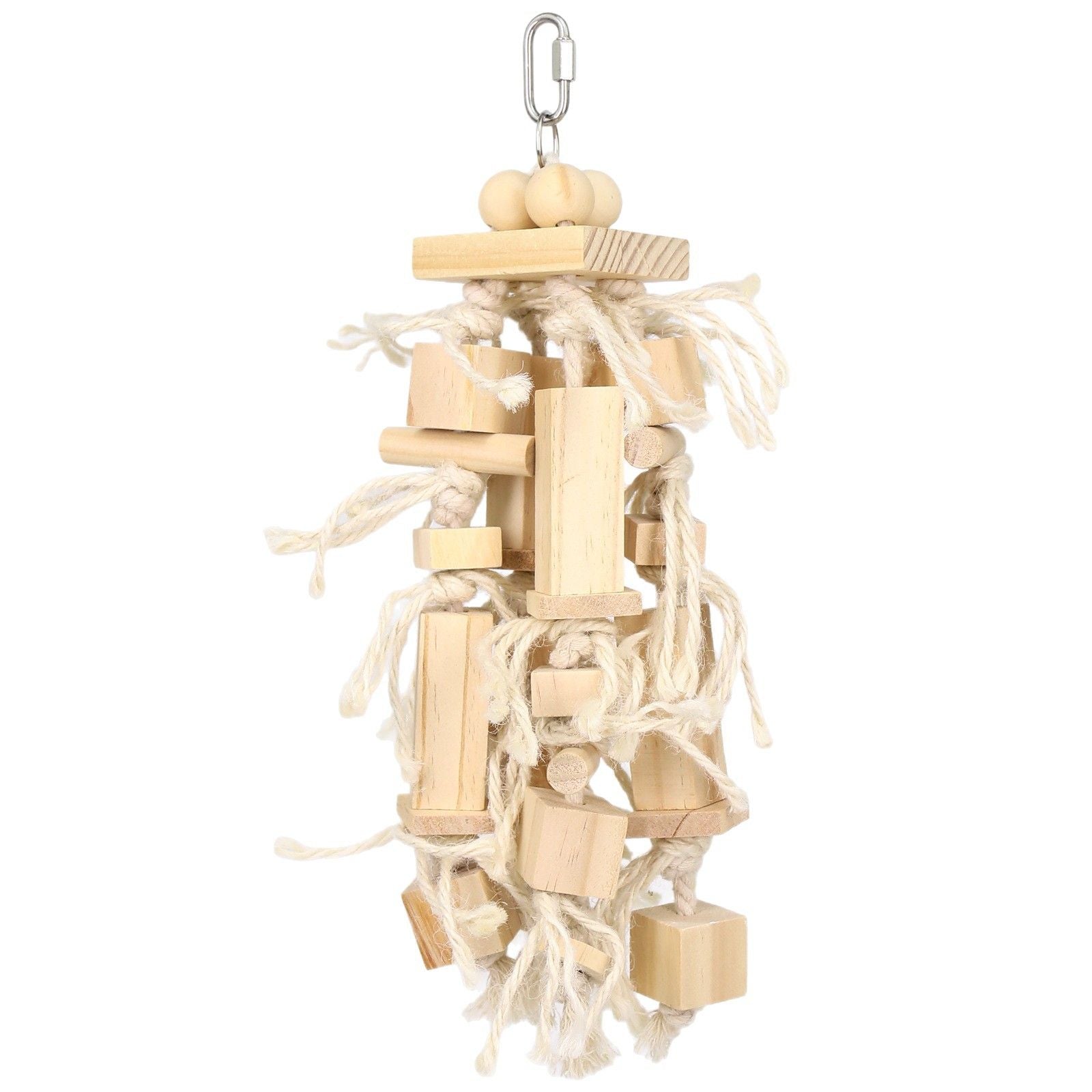 Natural Wood Large-Bird Chew Toy