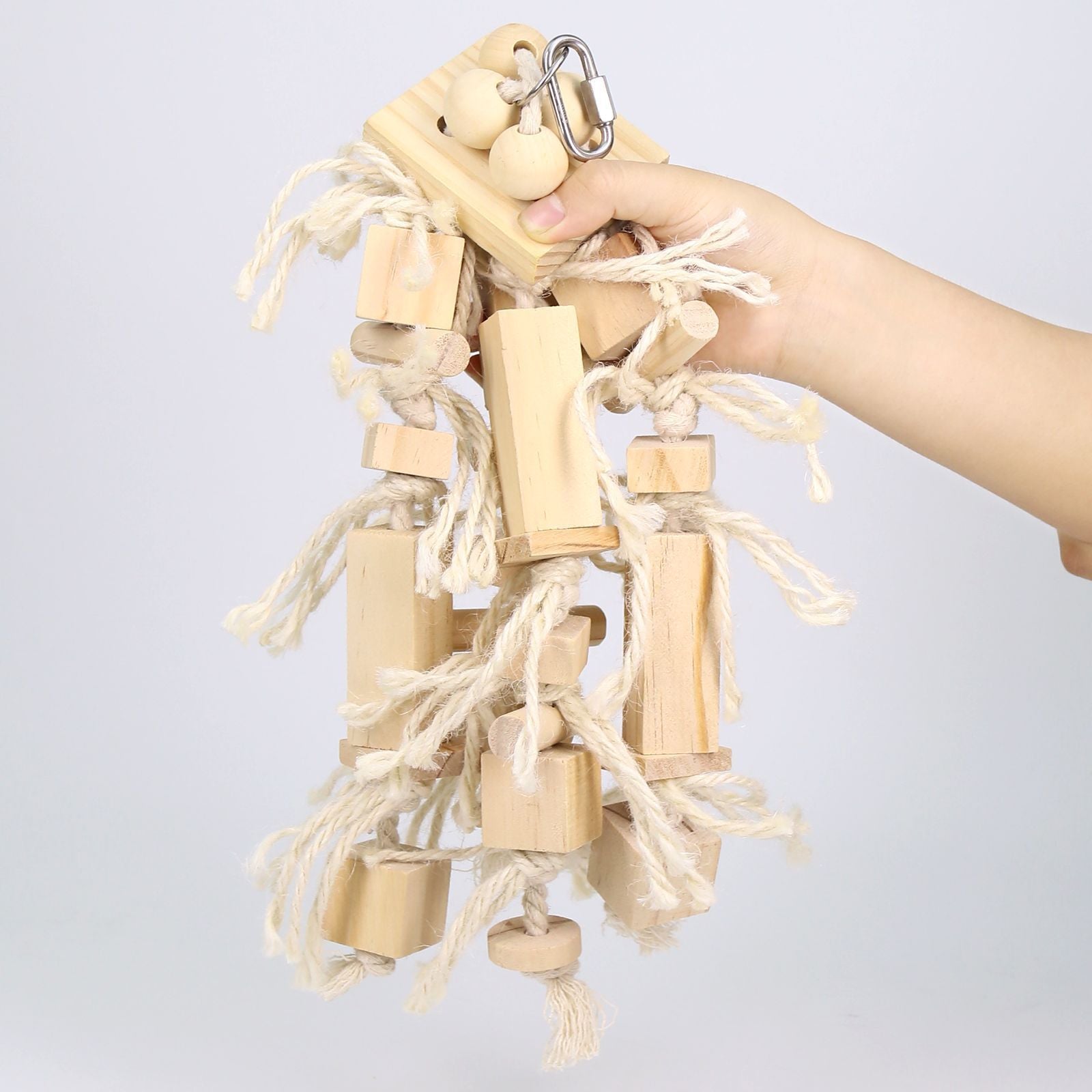Natural Wood Large-Bird Chew Toy