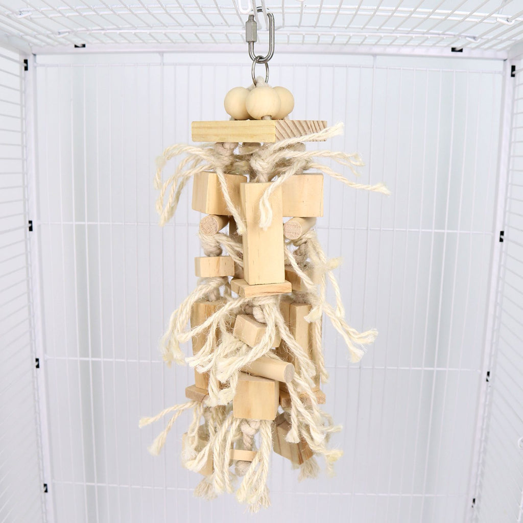 Natural Wood Large-Bird Chew Toy
