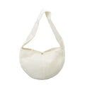 Small Canvas Pet Carrier Tote – White