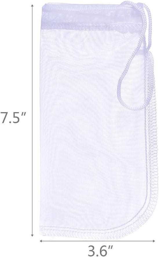 6-Pack Aquarium Filter Media Bags – 180 Micron