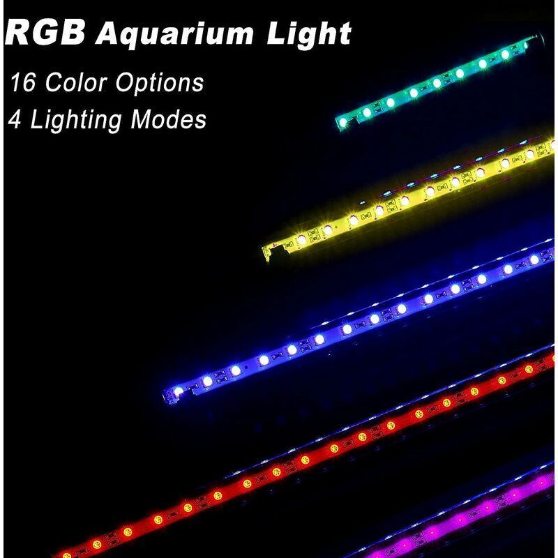 48cm Waterproof RGB Aquarium Light – 5.8W