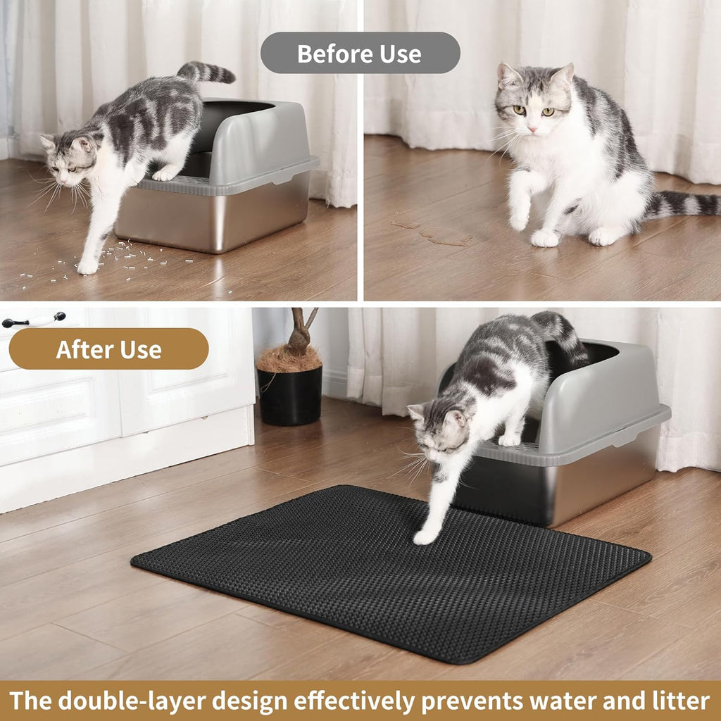 60x45cm Double-Layer Cat Litter Mat