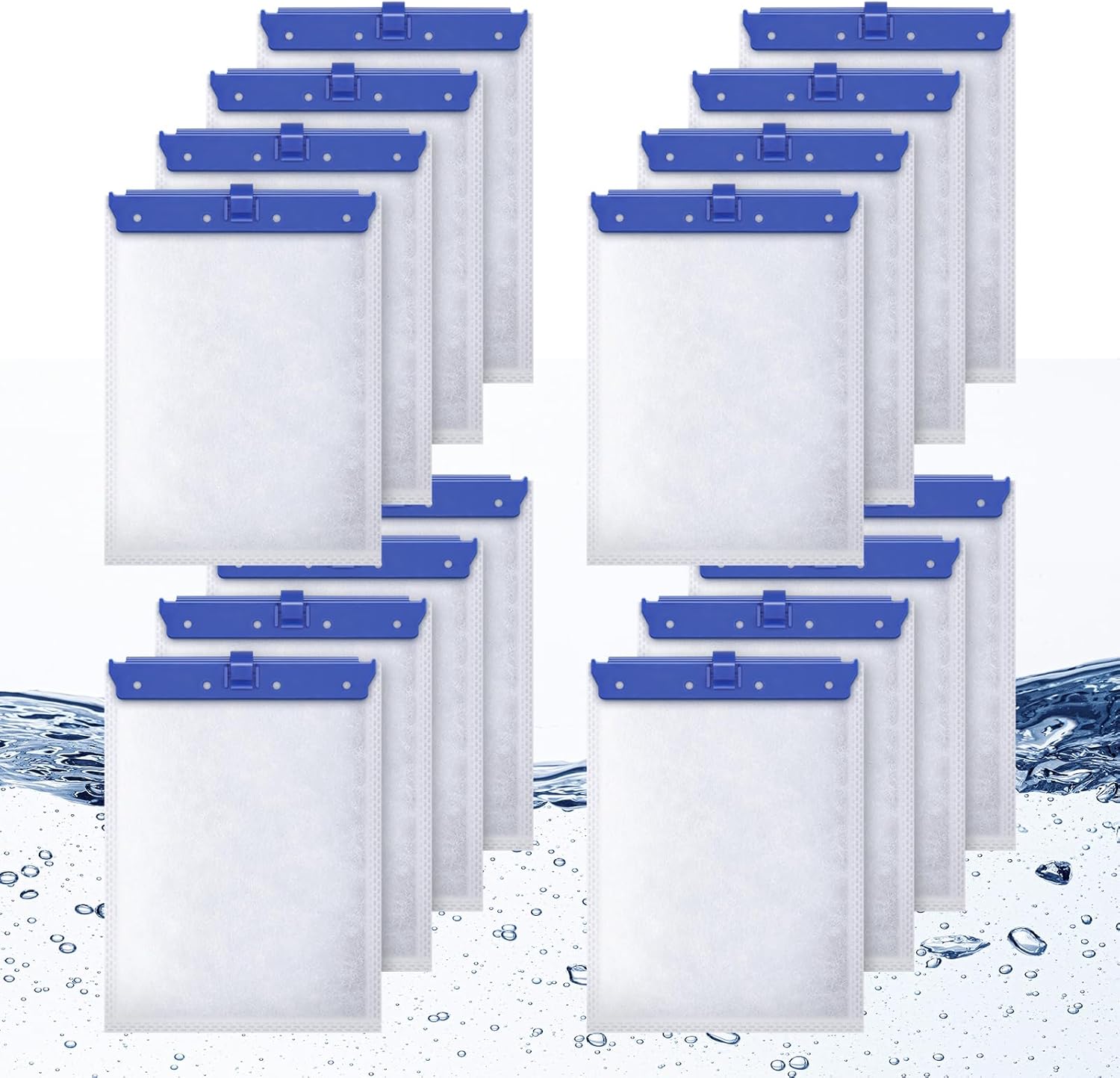 16-Pack Large Aquarium Filter Cartridges