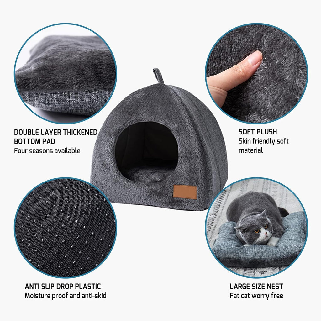 Washable Cat Cave Bed