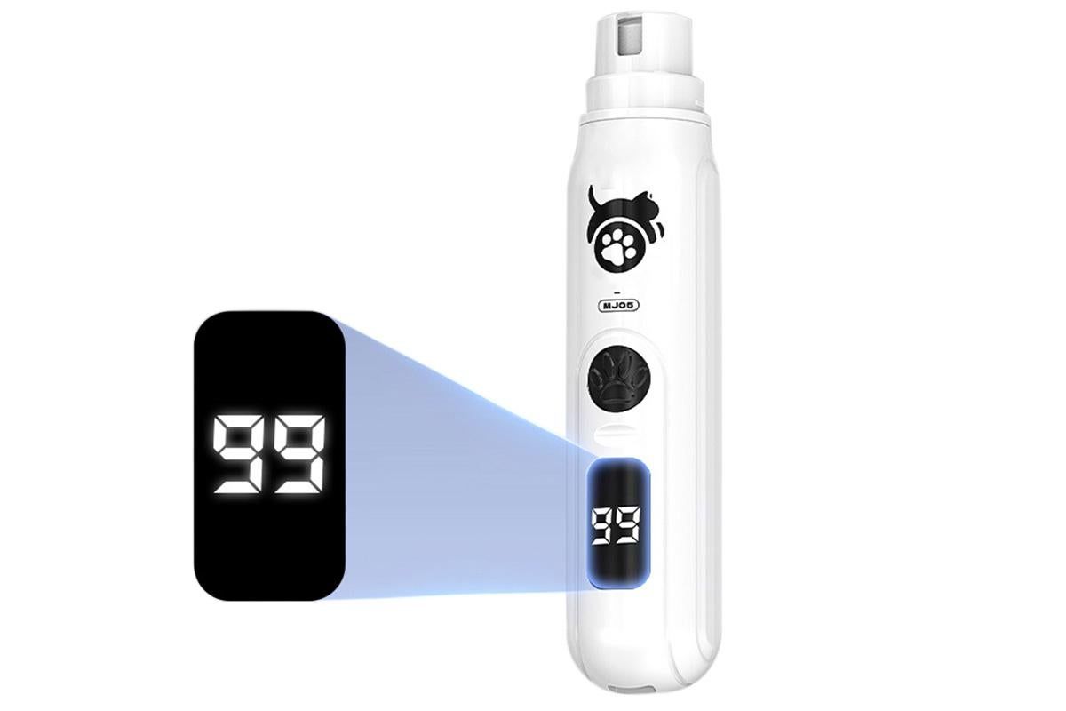 3-Speed LED Pet Nail Grinder
