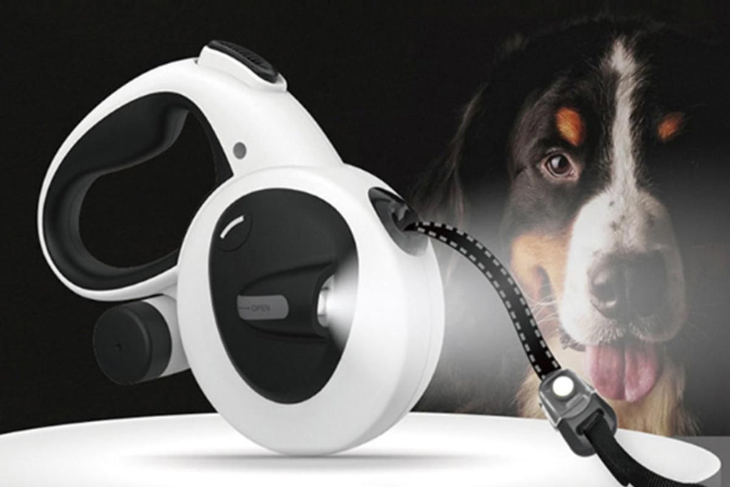 5m LED Retractable Dog Leash – Large