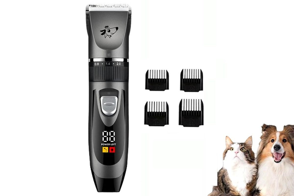 Low-Noise Cordless Pet Grooming Clippers