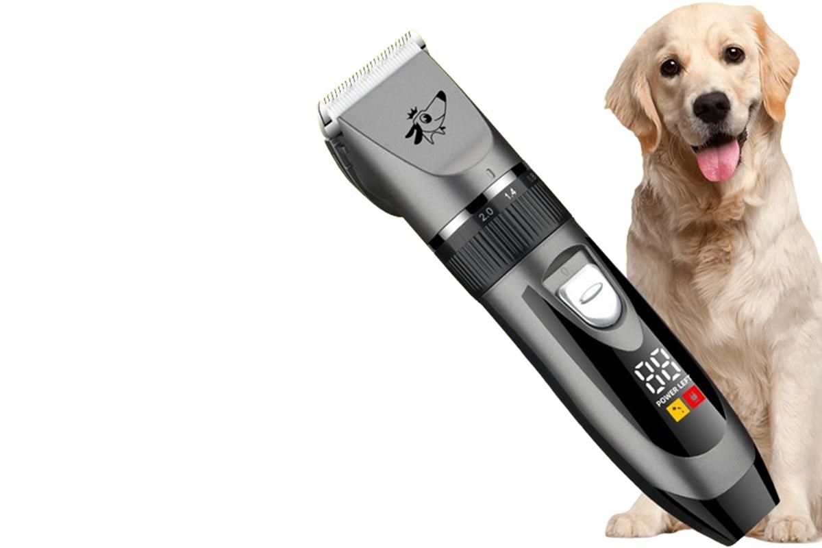 Low-Noise Cordless Pet Grooming Clippers