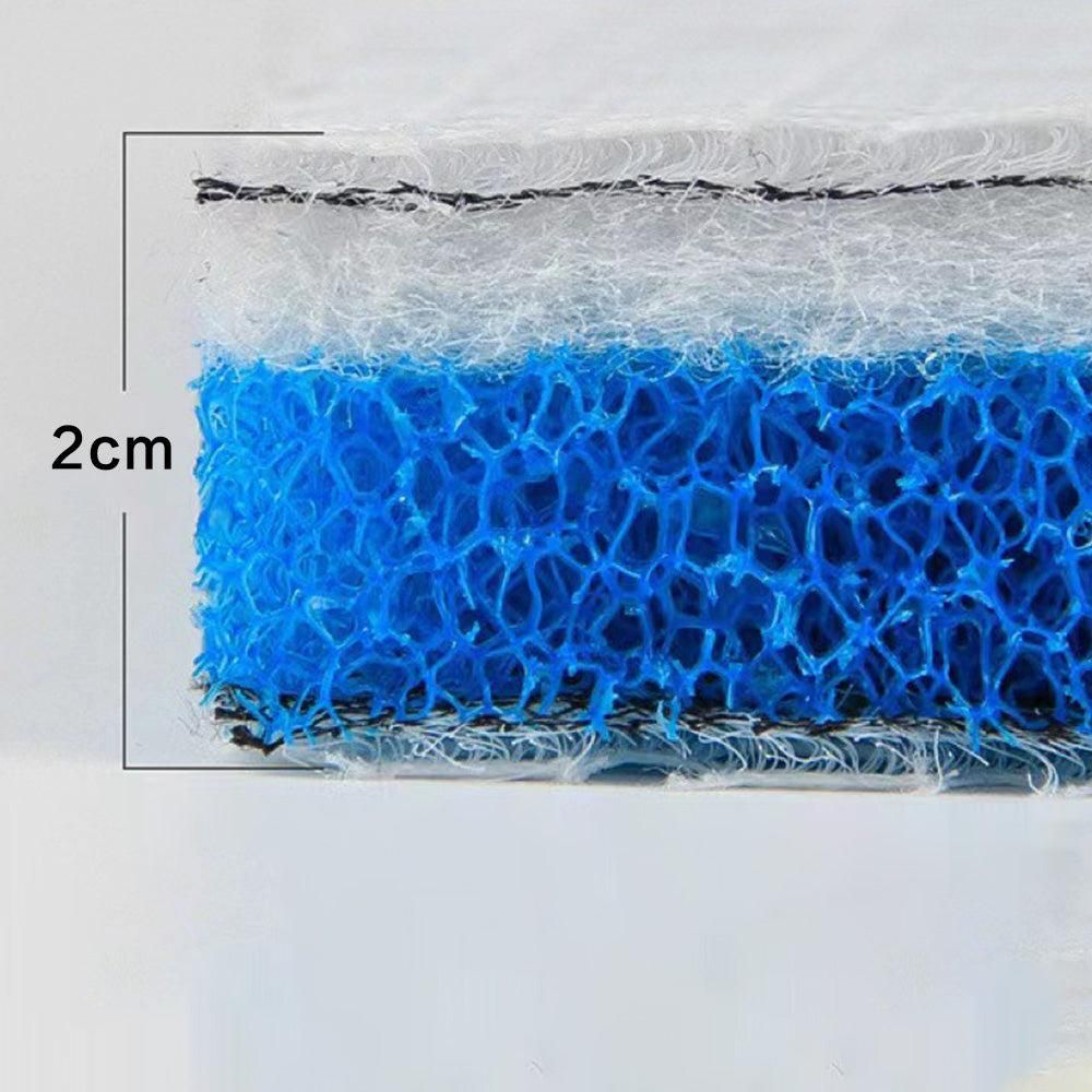 4-Pack Reusable 8-Layer Aquarium Filter Pads
