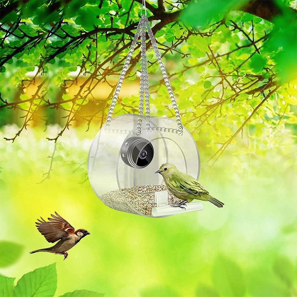 1080P Wi‑Fi Bird Feeder Camera with Night Vision
