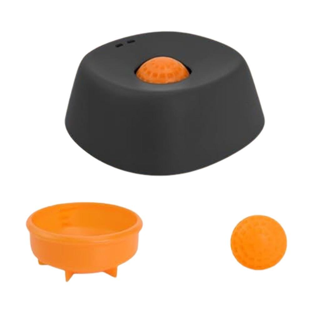 Interactive Slow Feeder & Lick Bowl – Black