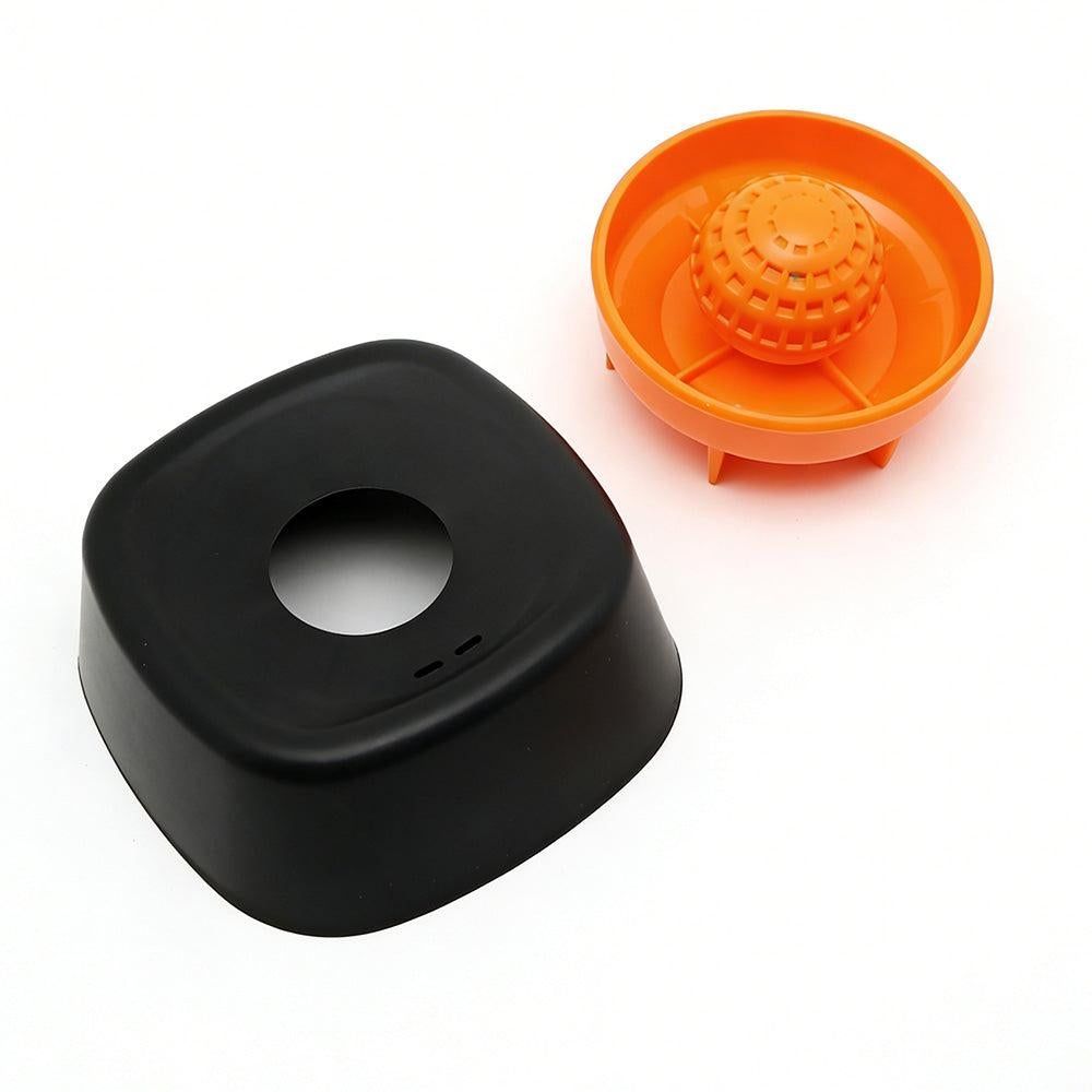 Interactive Slow Feeder & Lick Bowl – Black